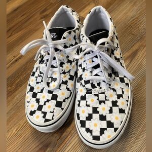 4/$16 Vans Flower Shoes